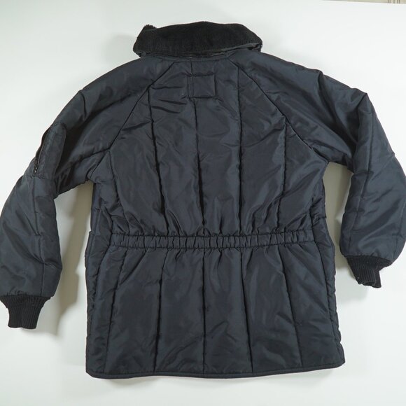 Refrigiwear Jacket Mens Large Black Iron Tuff Siberian 0358 - Picture 2 of 6